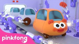 Welcome to William Car Mechanic! | Baby Shark Toy Car | Car Making for Kids | Pinkfong