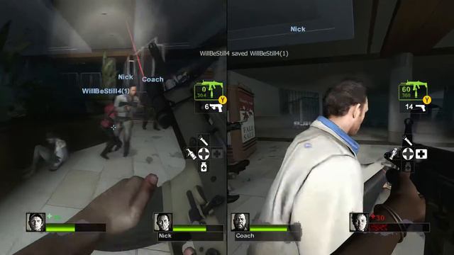 Left 4 Dead 2 (CO OP Split-Screen) XBOX/ PC Gameplay #2 смотреть онлайн
