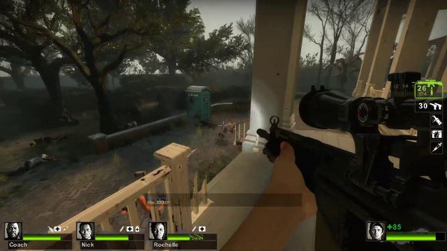 Left 4 Dead 2 Campaign Gameplay 17 - Swamp Fever: Plantation (2/2) смотреть онлайн