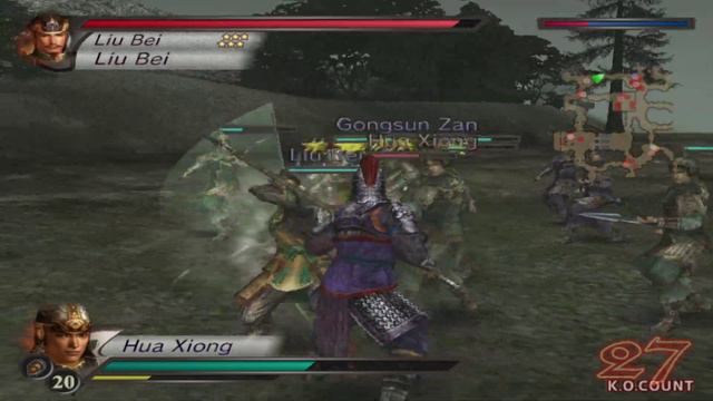 Dynasty warriors 4 | Battle of Si Shui Gate | Hua Xiong enemy side смотреть онлайн
