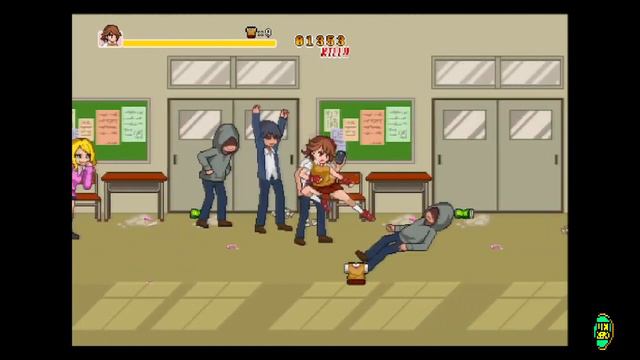 School Dot Fight - keep these naughty away from you! Complete Gameplay смотреть онлайн
