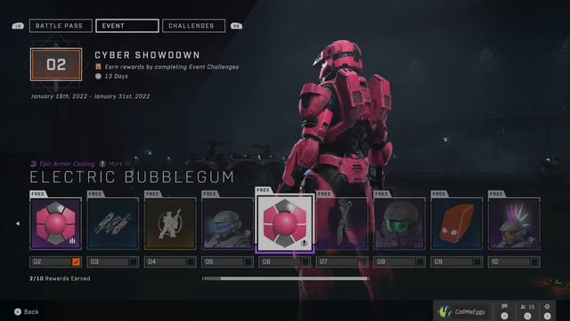 Halo Infinite: Cyber Showdown Event Pass Items смотреть онлайн