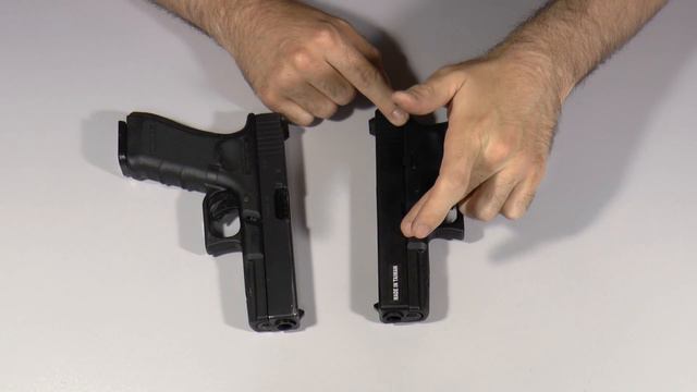 Пистолет KJW KP-17 CO2 (Glock 17) и сравнение с WE Glock 17