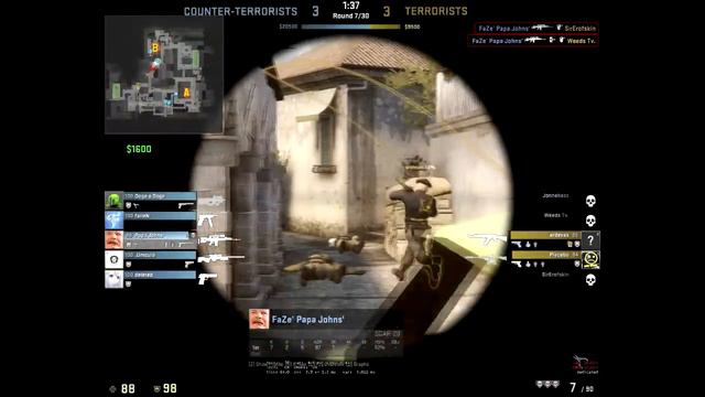 CS:GO - Inferno 5k SCAR смотреть онлайн