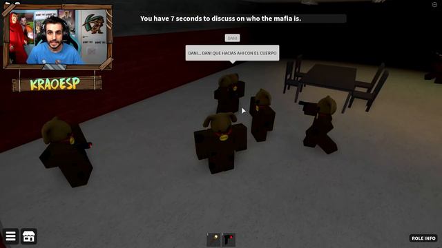 ¡SOY DE LA MAFIA pero MATO A MI ESPIA! Roblox смотреть онлайн