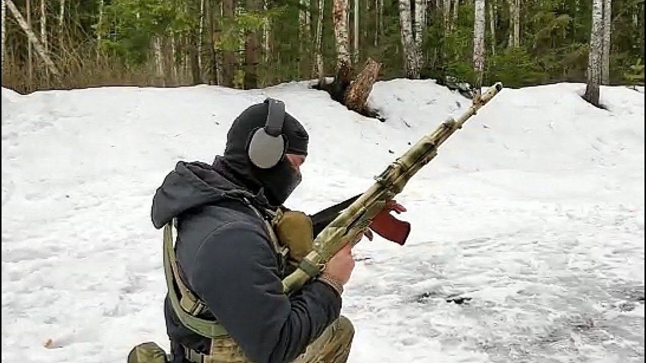 САЙГА-МК 5,45 исп.30 | Стрельба с неудобного плеча | SAIGA-MK 5,45 isp.30 смотреть онлайн