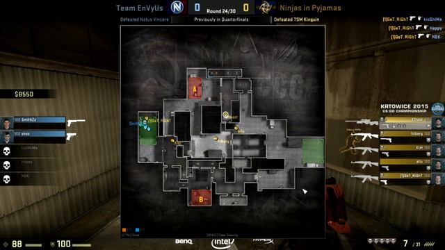 CS:GO - Inside NIP's Teamspeak ESL One Katowice смотреть онлайн