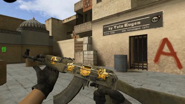 AK-47 Safari Mesh Battle Scarred Souvenir [9 Gloves] | Counter-Strike 1.6 смотреть онлайн