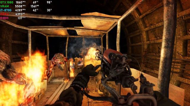 Metro 2033 REDUX GTX 1080 & i7-8700 | 1080p | смотреть онлайн