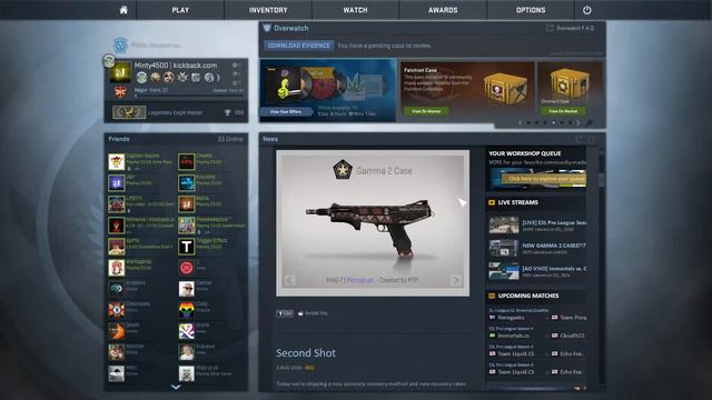 CSGO Gamma 2 case!!! reaction смотреть онлайн