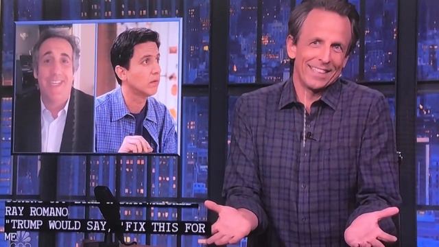 Seth Meyers - Ray romano impression смотреть онлайн