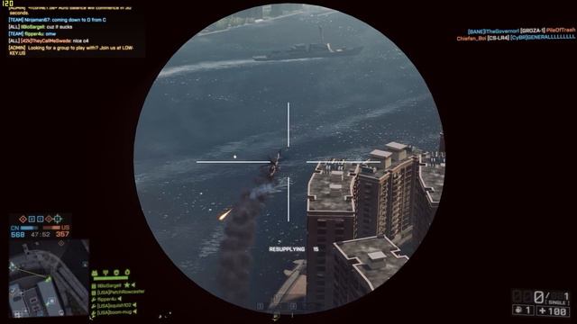 HVM-II Launcher vs Attack Chopper - Siege of Shanghai - Battlefield 4 (PC) 60FPS смотреть онлайн