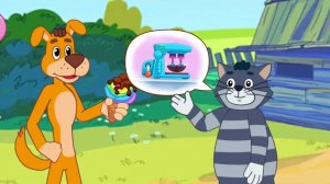 Давай узнаем с котом Матроскиным: как делают мороженое?  | Познавательный мультфильм для детей