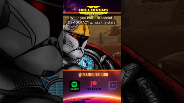 My first mission was at Malevelon Creek. #gaming #helldivers2 #twitch #starwars #memes #hobby #funn смотреть онлайн