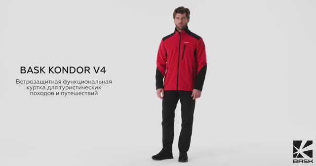 BASK KONDOR V4 - Куртка мужская ветрозащитная (Polartec® Windbloc®) | PEAK смотреть онлайн
