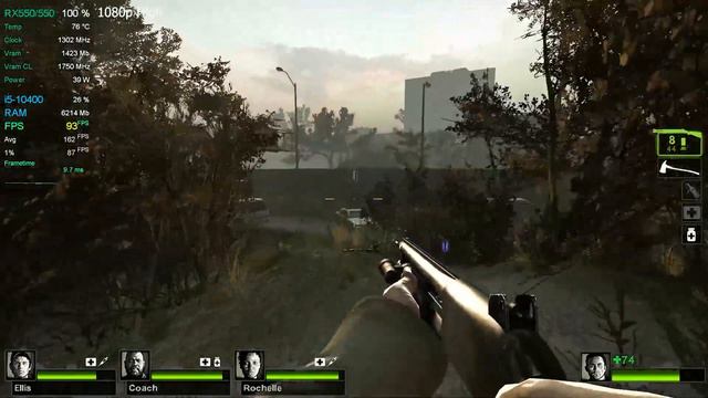 Left 4 Dead 2 | RX 550 2GB + Core i5-10400 | All Settings Tested смотреть онлайн