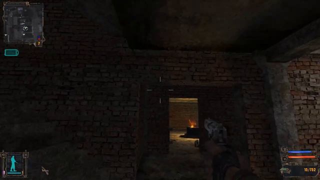 Сталкер Тень Чернобыля помог долговцу отбить друзей от бандитов [11/24]