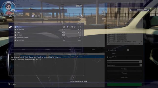 Tinkering with Final Fantasy XV using PS4 Cheater | PS4 смотреть онлайн
