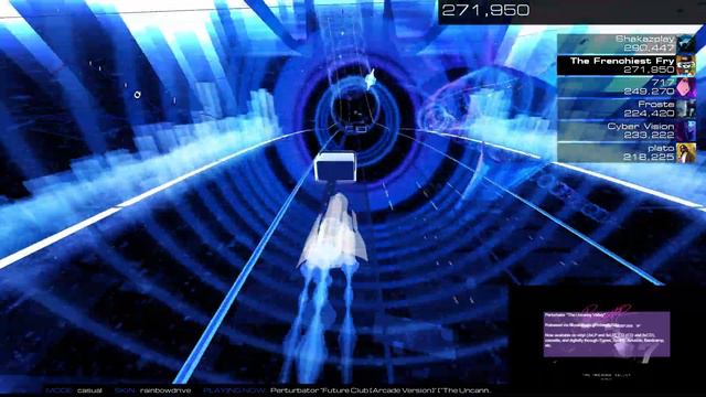 Audiosurf 2 |054| Perturbator - Future Club (Arcade Version) смотреть онлайн