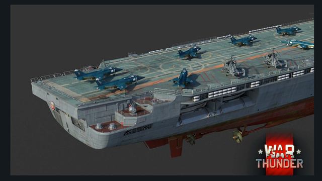 New Aircraft Carriers - Update New Power Devblog - War Thunder смотреть онлайн