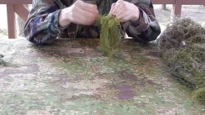 Изготовление гилли (Ghillie suit). Урок 3. Маскировочная обмотка УДАВ