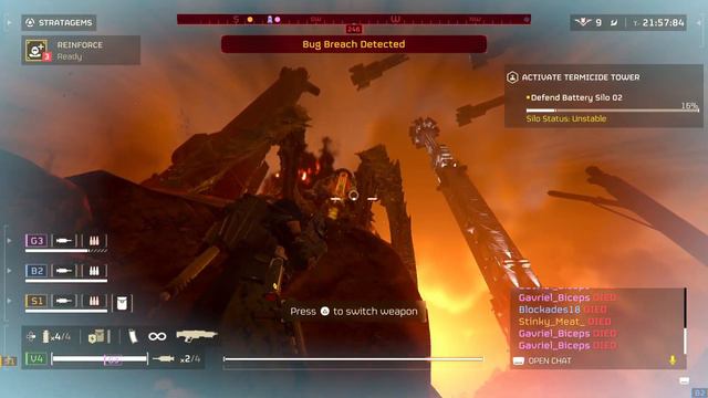 HELLDIVERS 2 Titan vs Charger смотреть онлайн