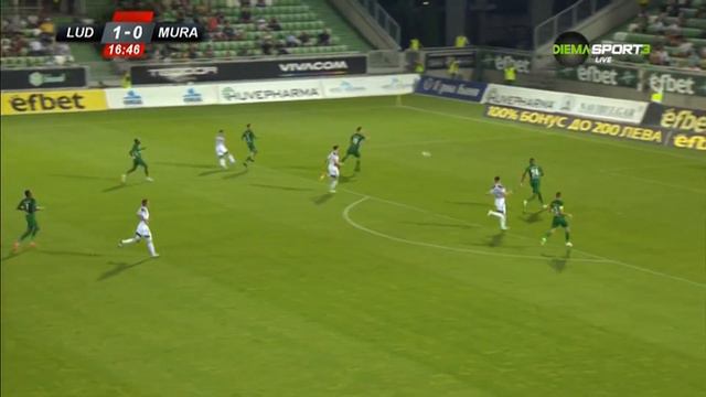 64' Лудогорец - Мура 1:1 смотреть онлайн