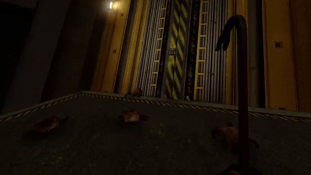 Black Mesa - Chapter 3: Ride Lift Down To Level 4 Headcrabs Ambush Music Sequence Crowbar 4K60 2020 смотреть онлайн