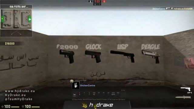 1vs1 Evoluti0N vs UnclearCanine - Round 3 | CSGO смотреть онлайн
