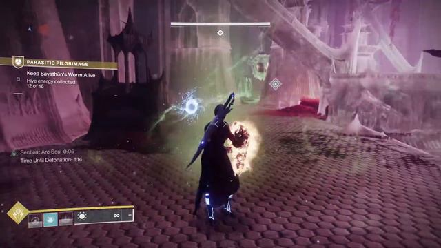 Destiny 2 Witch Queen Keep Savathun Worm Alive Hive Energy Collected смотреть онлайн
