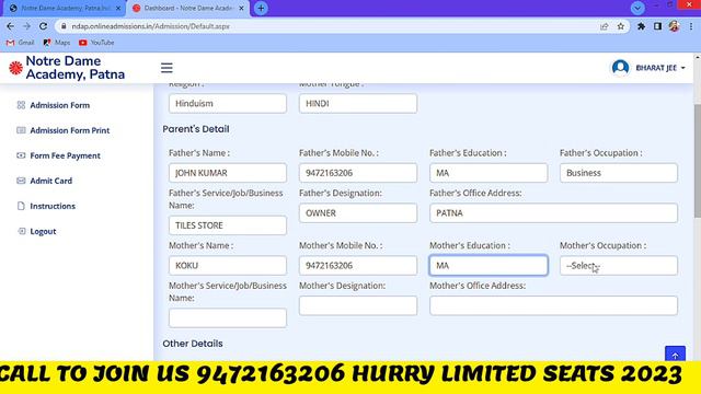 NOTREDAME ACADEMY 2023 FORM APPLICATION MISTAKE AND HOW TO FILL WITH 100% ACCURACY. смотреть онлайн