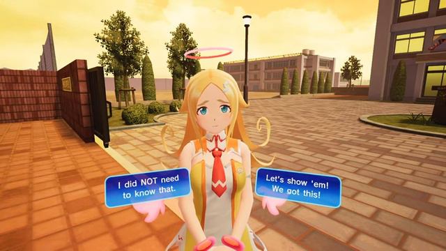 GAL GUN 2 - MASSAGE SWIMSUIT SCHOOLGIRL VRCHAT CHIRU AND NADAKO