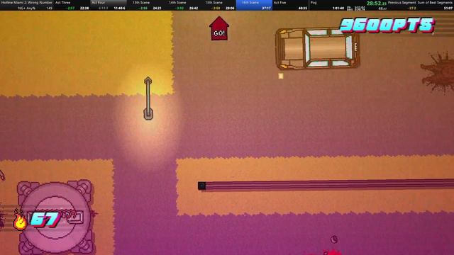 Hotline Miami 2 Wrong Number - NG+ Any% Speedrun in 57:30 [PB] смотреть онлайн