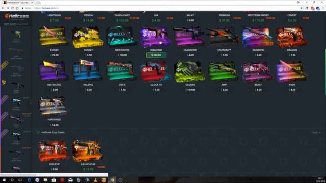 Case Opening Hellcase 180 Euro #16 смотреть онлайн