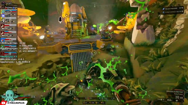 Deep Rock Galactic Modded Larger Lobby 2x Enemies Point Extraction Driller смотреть онлайн