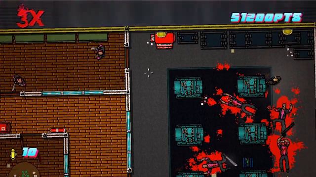 Прохождение Hotline Miami 2: Wrong Number (11th Scene: DEAD AHEAD) смотреть онлайн