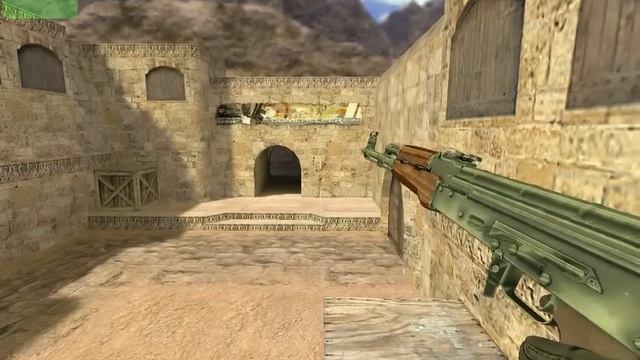 CS GO WEAPONS FOR CS 1.6-AK47 смотреть онлайн