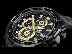 Как поменять батарейку на часах CASIO EDIFICE