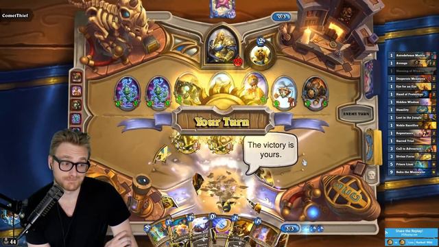 LIAM is LEGENDARY (A FUN Odd Paladin Deck?) | Descent of Dragons | Wild Hearthstone смотреть онлайн