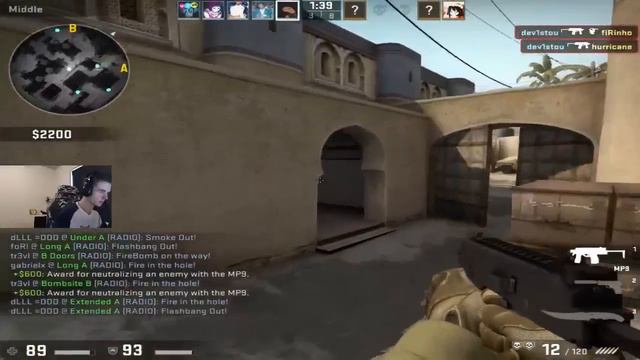 CS:GO - dev1ce twitch Highlights | Best of device смотреть онлайн