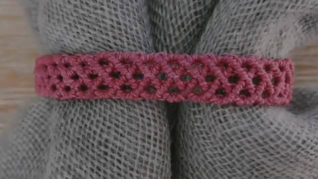Macrame by Afeng： 8股绳编法（2）｜ Macrame Bracelet ｜手链｜编绳｜Easy 简单易学 смотреть онлайн