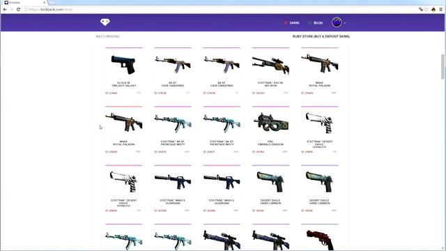 Выводим скин с Kickback 2к на халяву смотреть онлайн