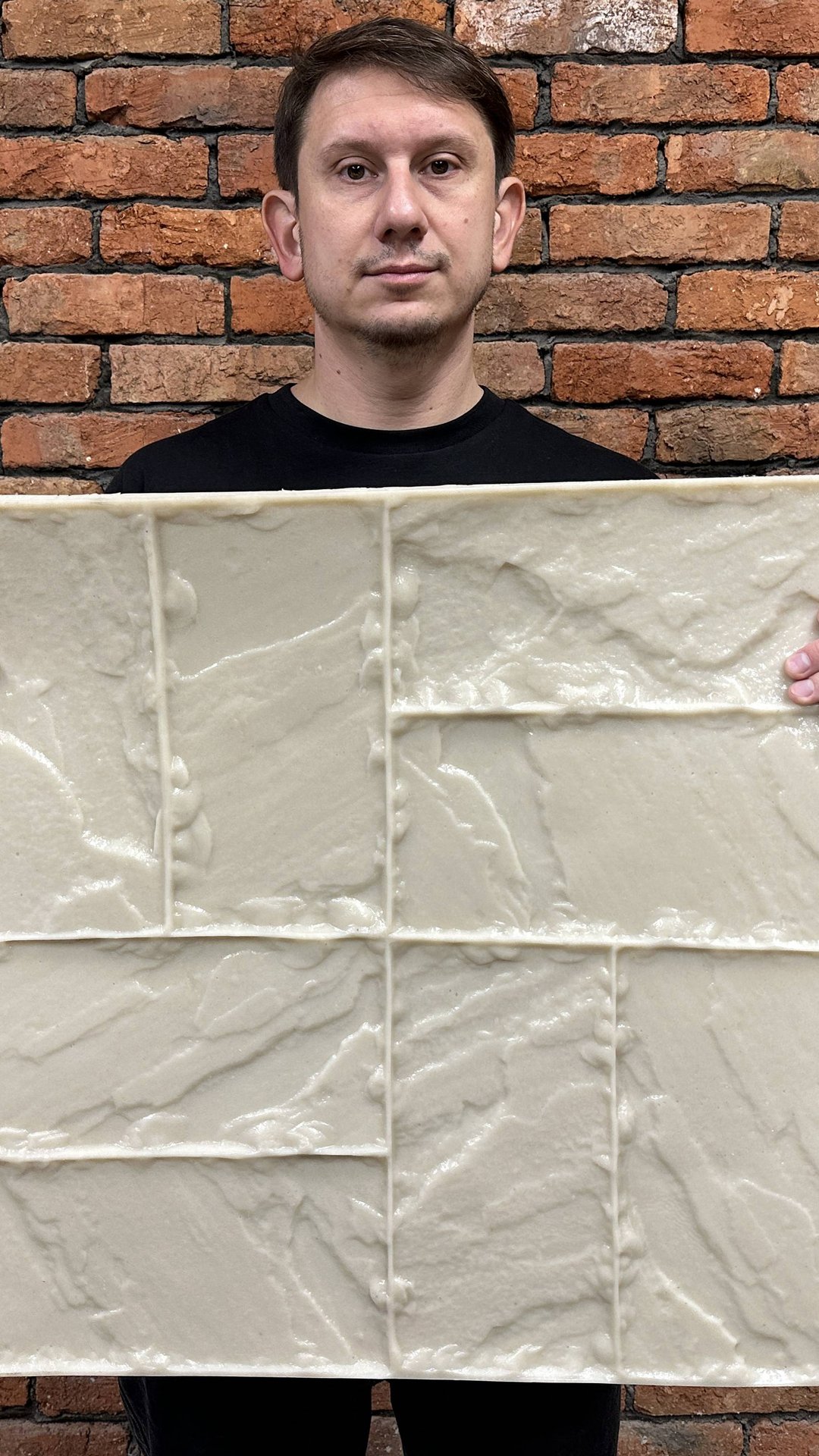 Штамп «Двойная брусчатка» #штампдлябетона смотреть онлайн