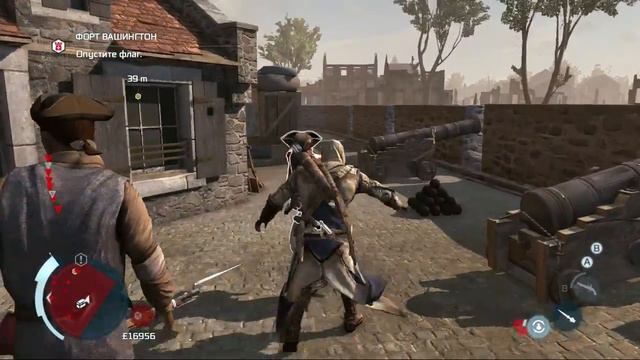 Играем в Assassins Creed 3 Часть 25 - "Форт Вашингтон - наш!" смотреть онлайн