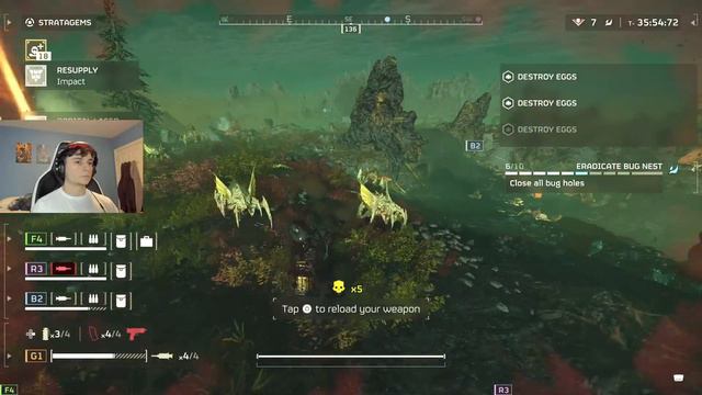 Playing With MECHs In Helldivers 2 смотреть онлайн