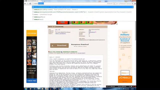 Mafia II ► DOWNLOAD ► Torrent ► CZ ▌Tutorials смотреть онлайн