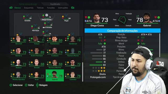A VOLTA do REI DA AMÉRICA, GABIGOL ao GRÊMIO! Modo Carreira Treinador EA FC 24 #52! смотреть онлайн