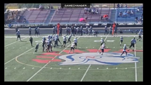 Pass completion for 30 yards. QB Dillon Cullinane #7 Alliance Hawks Vargas смотреть онлайн