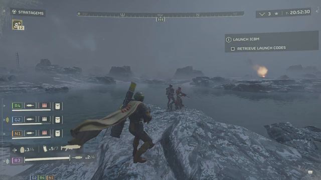 HELLDIVERS 2 Robots just chilling, enjoying scenery смотреть онлайн