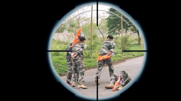 Hihahe Nerf War Special Commando Nerf guns Mafia Gangs Rescue Young Girl